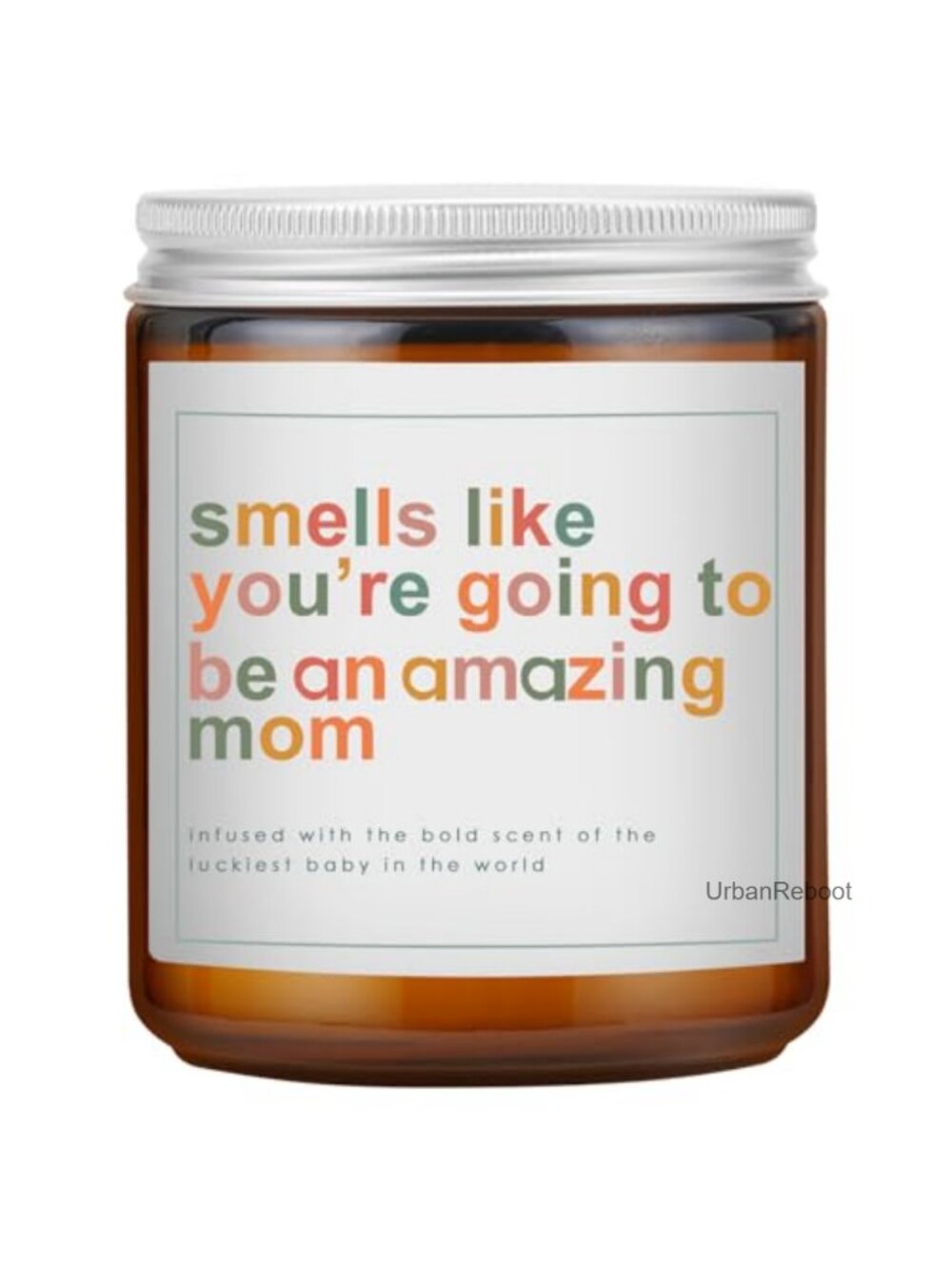 7 oz Lavender Soy Wax Candle New Mom Gift Postpartum Relaxation